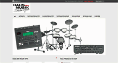 Desktop Screenshot of hdm-shop.com